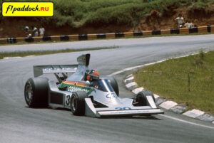 1976 год. Эмерсон Фиттипальди представляет команду Copersucar Fittipaldi, пилотируя Copersucar FD04 Ford Cosworth в Гран-При Бразилии