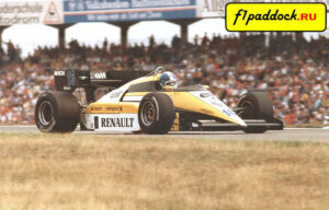 Renault RE50 для сезона 1984 года