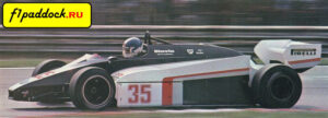 Toleman TG183 Hart для сезона 1982 года
