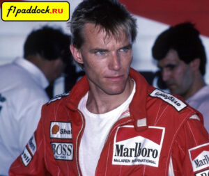 1987 год. Стефан Юханссон - пилот команды McLaren