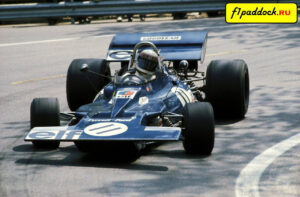 1971 год. Джеки Стюарт за рулём Tyrrell 003 Ford Cosworth в Гран-При Монако