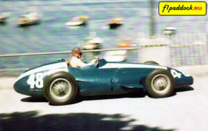 1958 год. Джерино Джерини представляет команду Centro Sud, пилотируя Maserati 250F в дни проведения Гран-При Монако