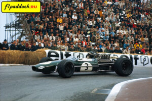 1968 год. Йохен Риндт за рулём Brabham BT24 Repco в Гран-При Монако