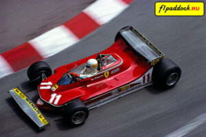 1979 год. Джоди Шектер за рулём Ferrari 312T4 в Гран-При Монако