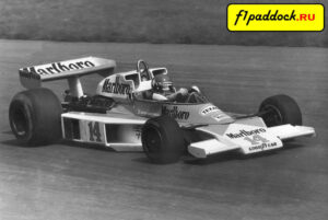 McLaren M23B Ford Cosworth для сезона 1977 года